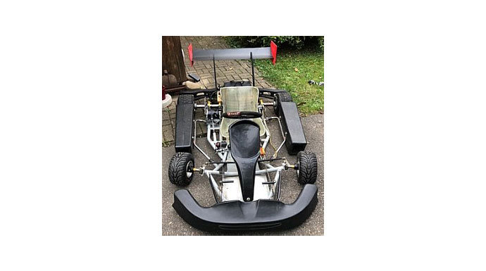 Das selbstgebaute elektrische GoKart (E-Kart)